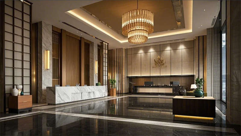 合肥4000平酒店裝修設計效果圖